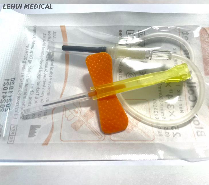 Disposable Butterfly Needle To Draw Blood Infusion Set with Butterfly